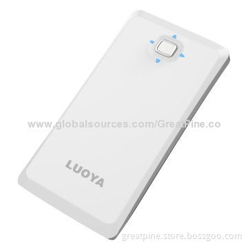 Safety power bank, capacity 4,000mAh polymer battery and slim body case